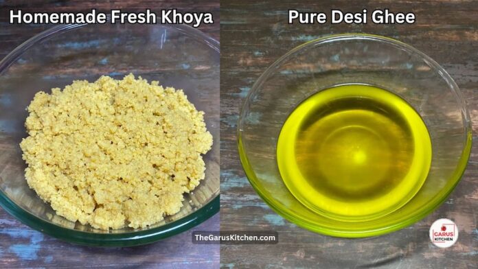 How to Make Pure Desi Ghee and Fresh Khoya from Frozen Malai at Home