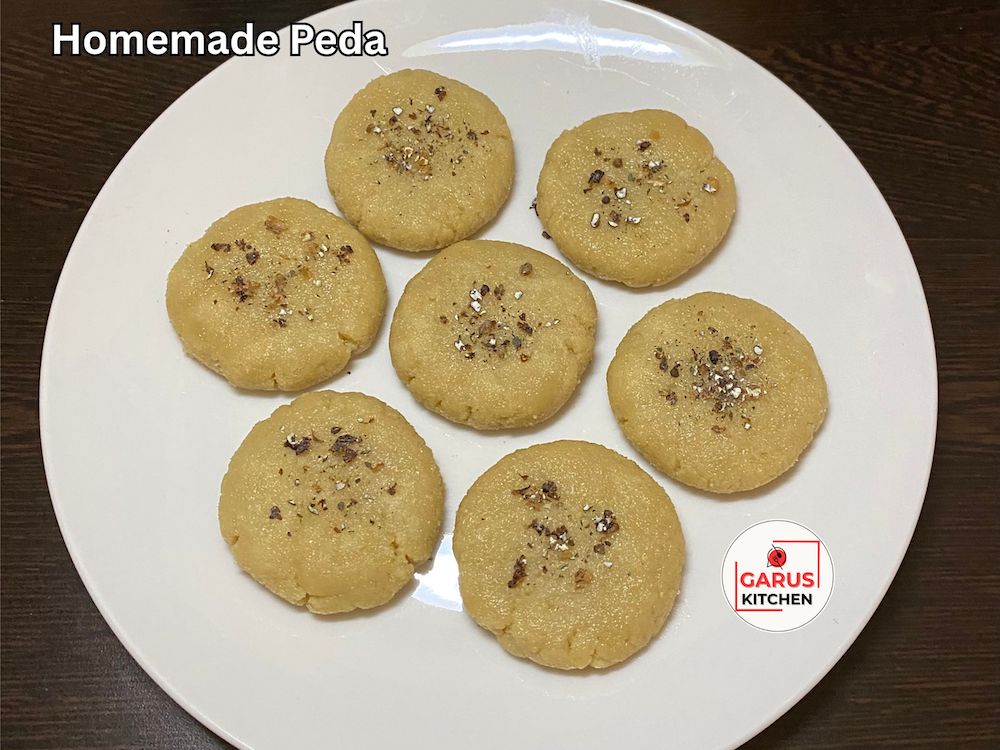 Quick Homemade Khoya Peda Recipe Using Leftover Malai Mawa