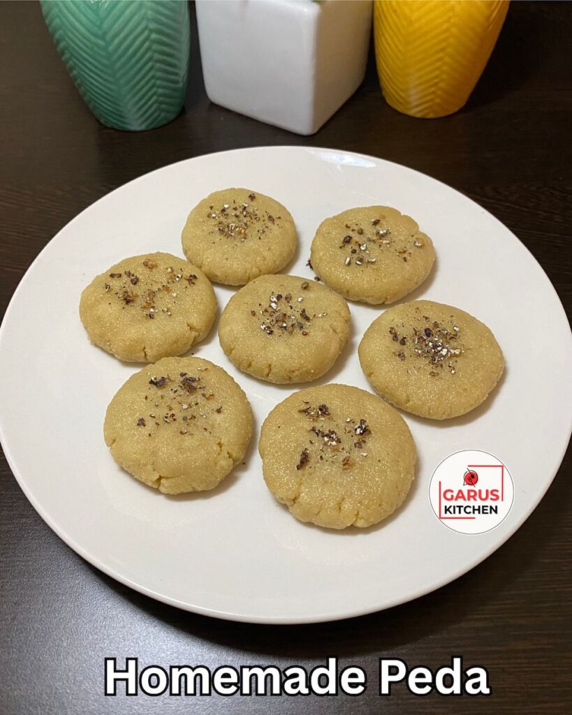 quick peda recipe | easy peda recipe | khoya peda recipe | mawa peda recipe