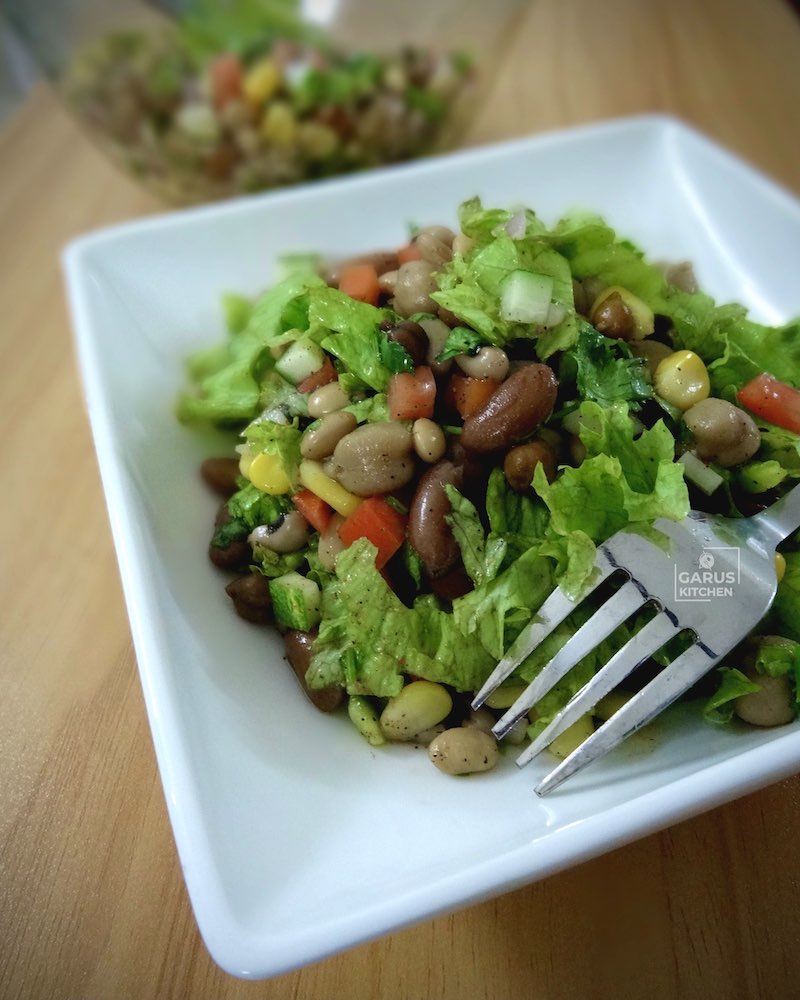 lettuce beans salad recipe