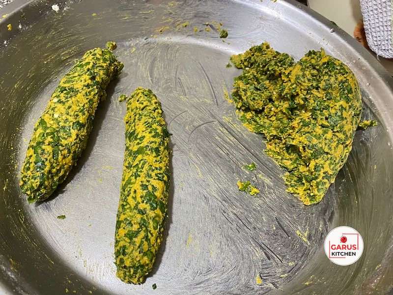 palak besan masala