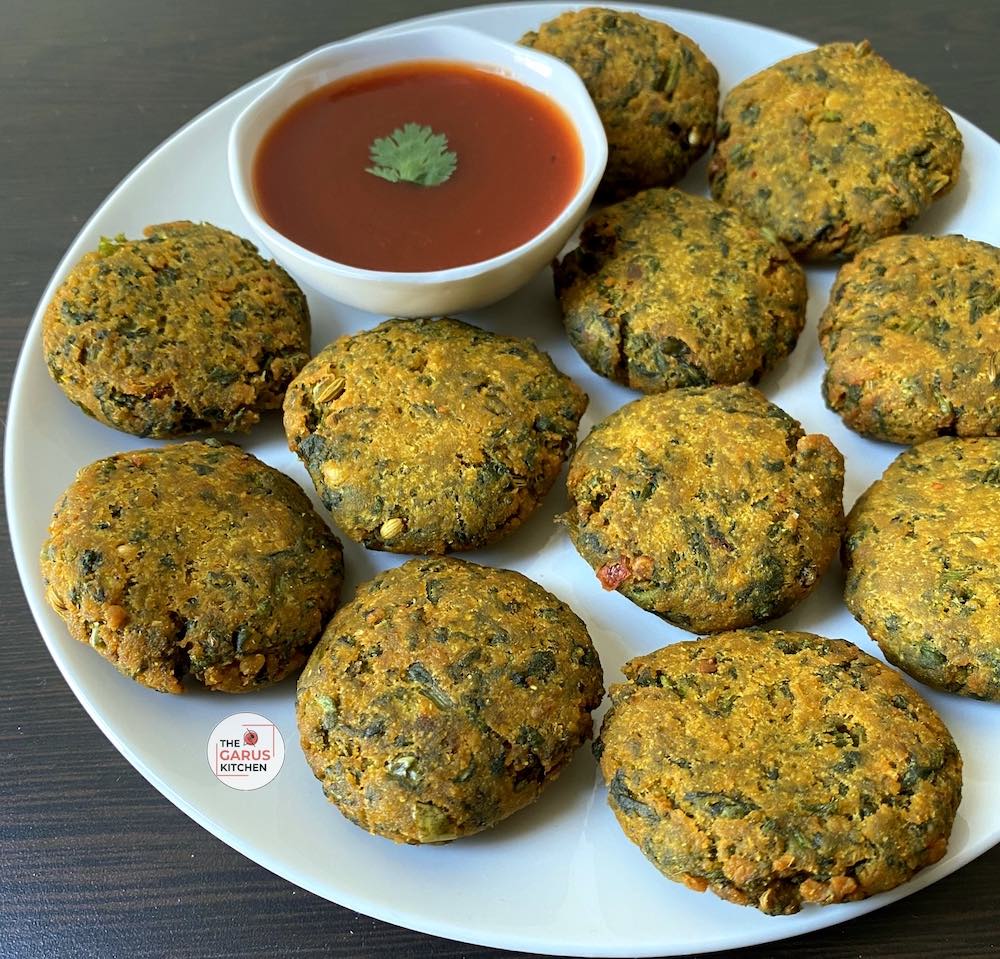 Spinach Cutlet Recipe | Street-Style Palak Tikki Recipe