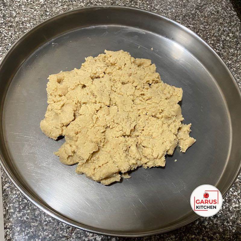 khoya sugar mixture