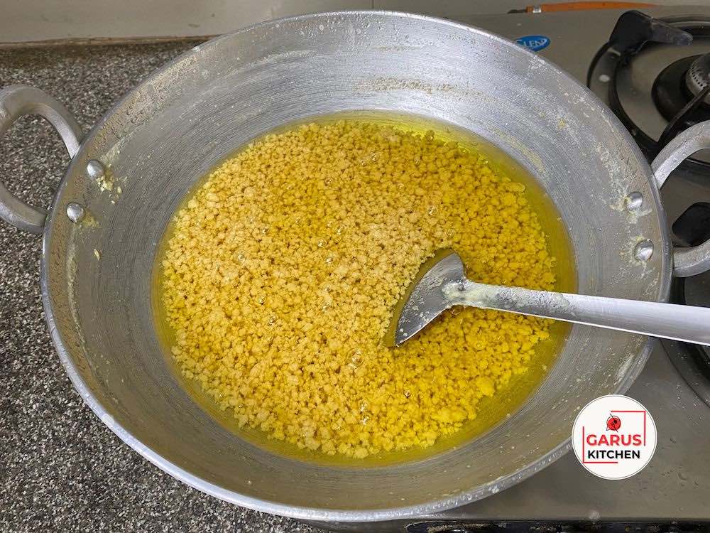homemade ghee and khoya