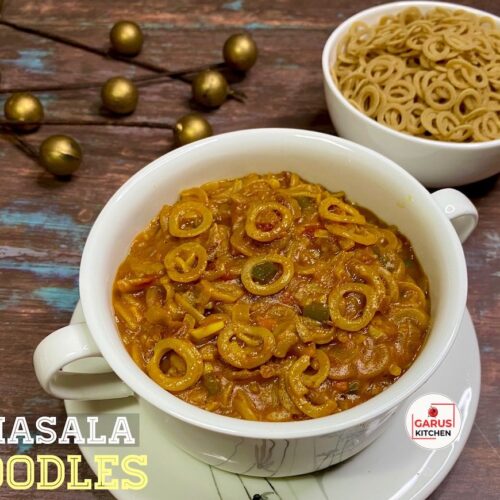 Saffola masala oodles Recipe | Ring Noodle Recipe