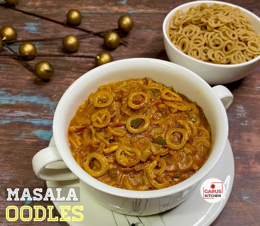 Saffola masala oodles Recipe | Ring Noodle Recipe